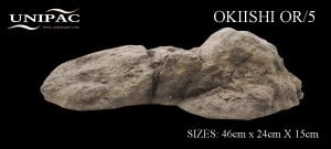 unipac okiishi decorative rock