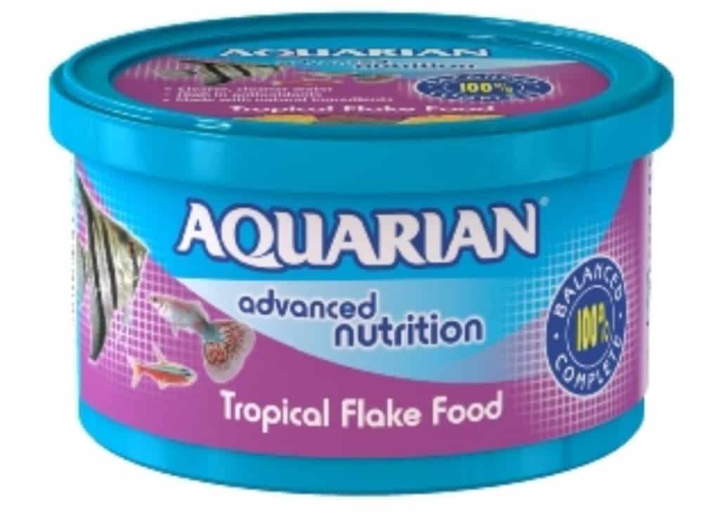 Aquarian Tropical Flake Fish Food Review | Tropical Fish Site