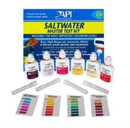 Api Saltwater Master Test Kit Chart